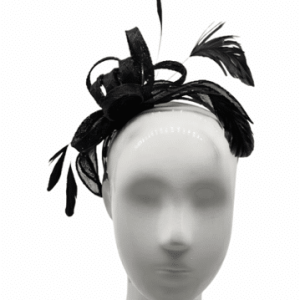 Failsworth Black Fascinator Headband