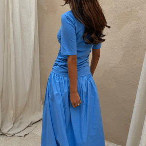 Never Fully Dressed CORNFLOWER BLUE GRACE DRESS
