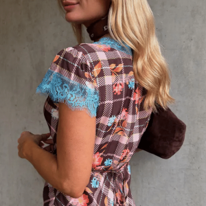 Never Fully Dressed CHECK DRESS