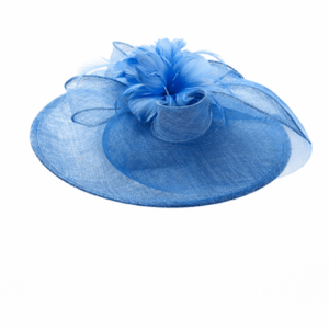 Failsworth Azure Sinamay & Crin Disc Fascinator.