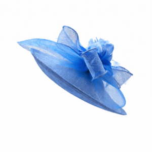 Failsworth Azure Sinamay & Crin Disc Fascinator.