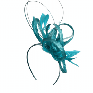 Failsworth Peacock Sinamay Fascinator