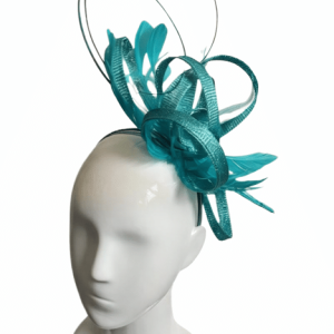 Failsworth Peacock Sinamay Fascinator