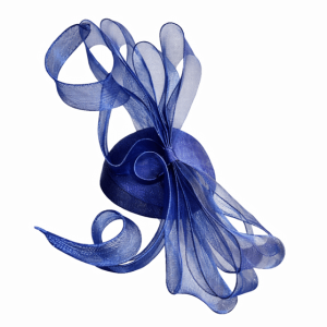 Failsworth Cobalt Crin & Sinamay Pillbox Fascinator