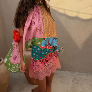 Never Fully Dressed Pastel Morocco Mini Maeva Skirt