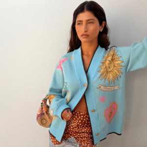 Never Fully Dressed BLUE MYSTICAL CARDIGAN
