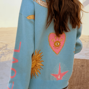 Never Fully Dressed BLUE MYSTICAL CARDIGAN