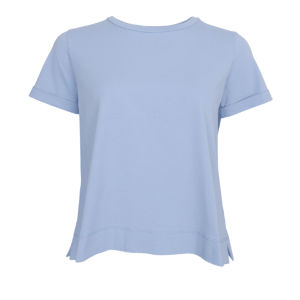 Black Colour May loose blouse – Light Blue
