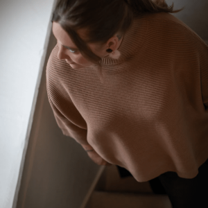 Chalk Vicki Jumper | Dark Tan