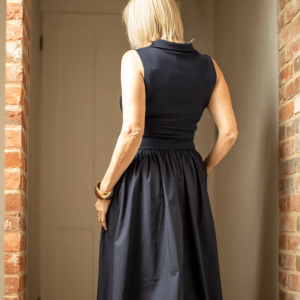 Chalk Tracey Dress | Navy