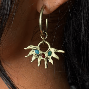 Never Fully Dressed Deloris Sun Hoop Earrings