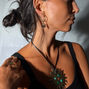 Never Fully Dressed Deloris Sun Hoop Earrings