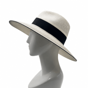 Failsworth White Paper Braid Fedora