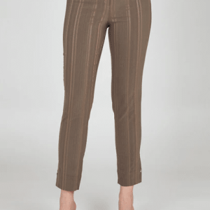 Robell Bella Seeksucker Almond Brown Ankle Grazer