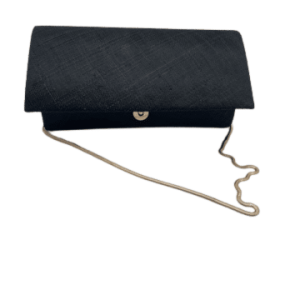 Failsworth Sinamay Clutch in Black