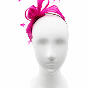 Failsworth Fascinator Headband In Calypso Pink