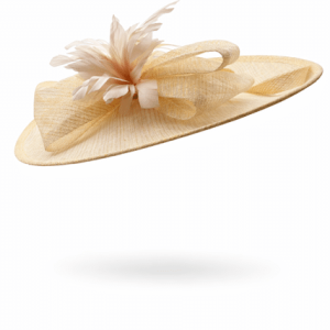 Failsworth Champagne Sinamay Fascinator