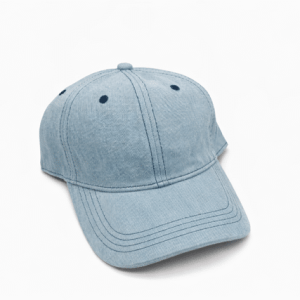 Lettuce Washed Denim Baseball Cap