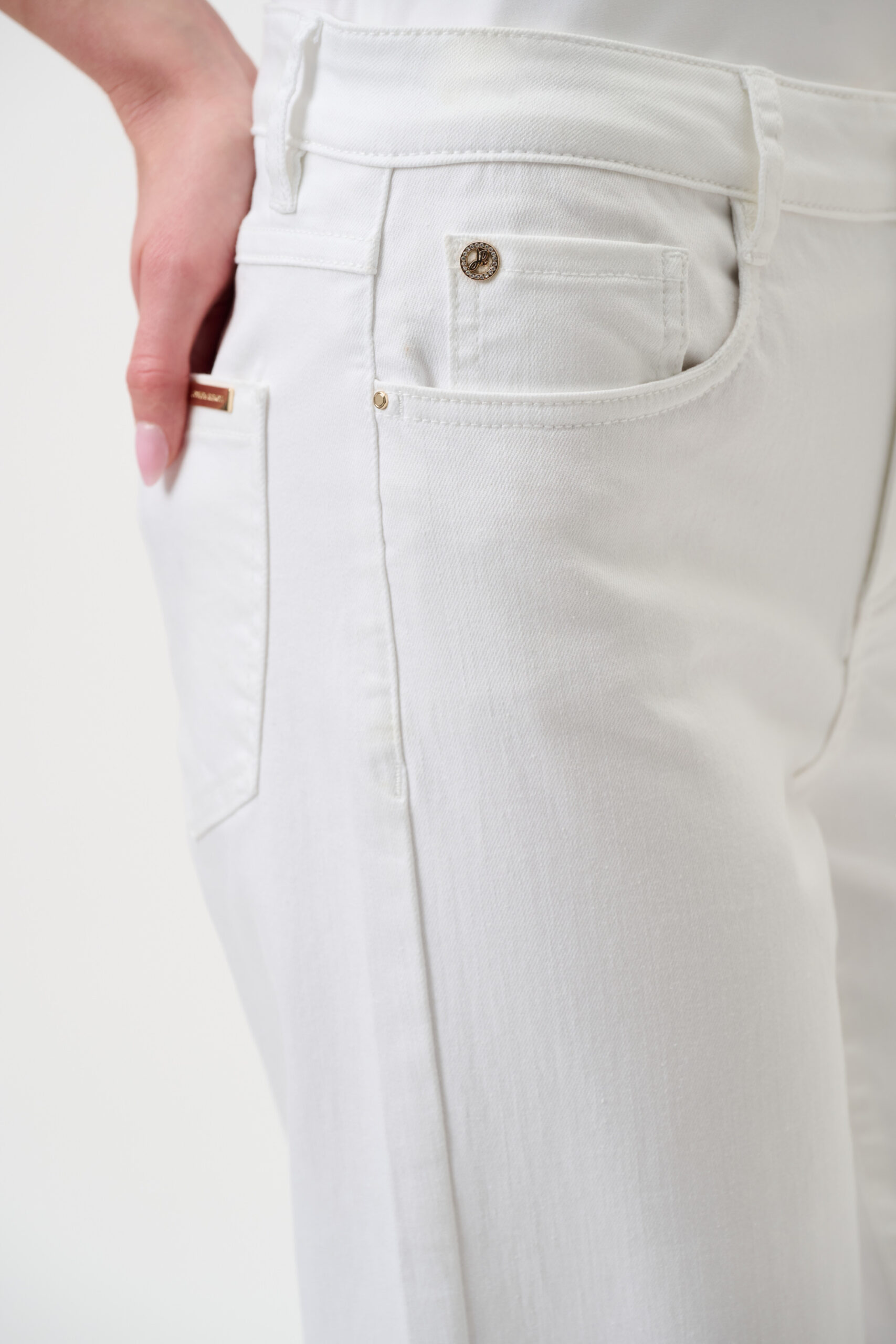 Joseph Ribkoff Goldie | Classic Wide-Leg Stretch Jeans