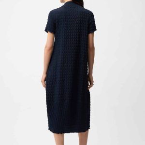 Joseph Ribkoff Cocoon Dress With Front Zipper