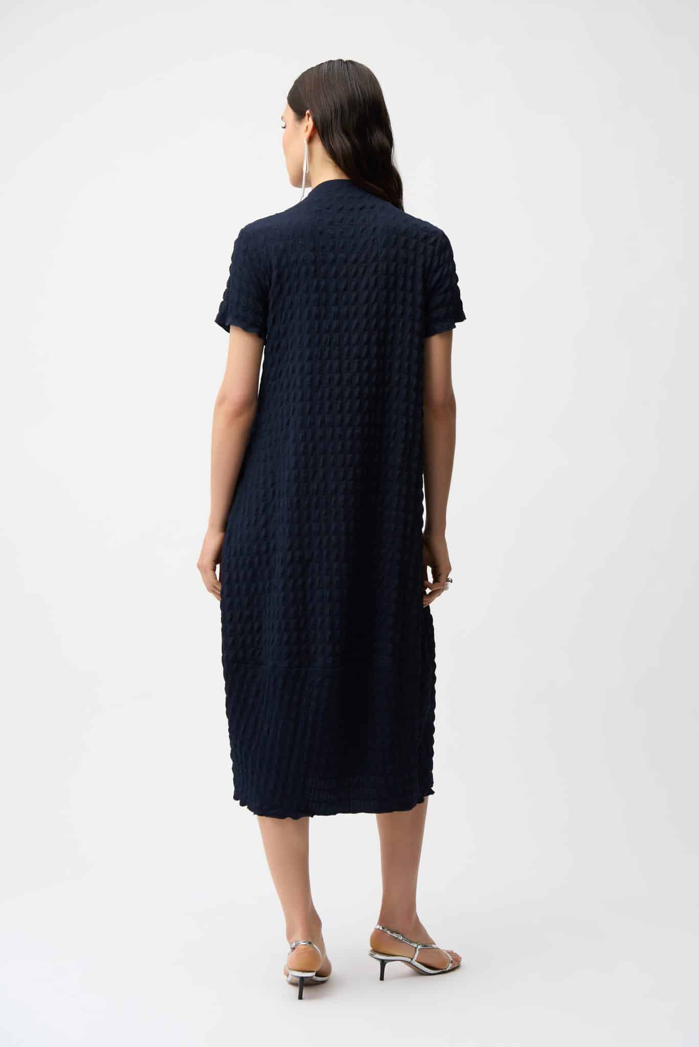 Joseph Ribkoff Cocoon Dress With Front Zipper