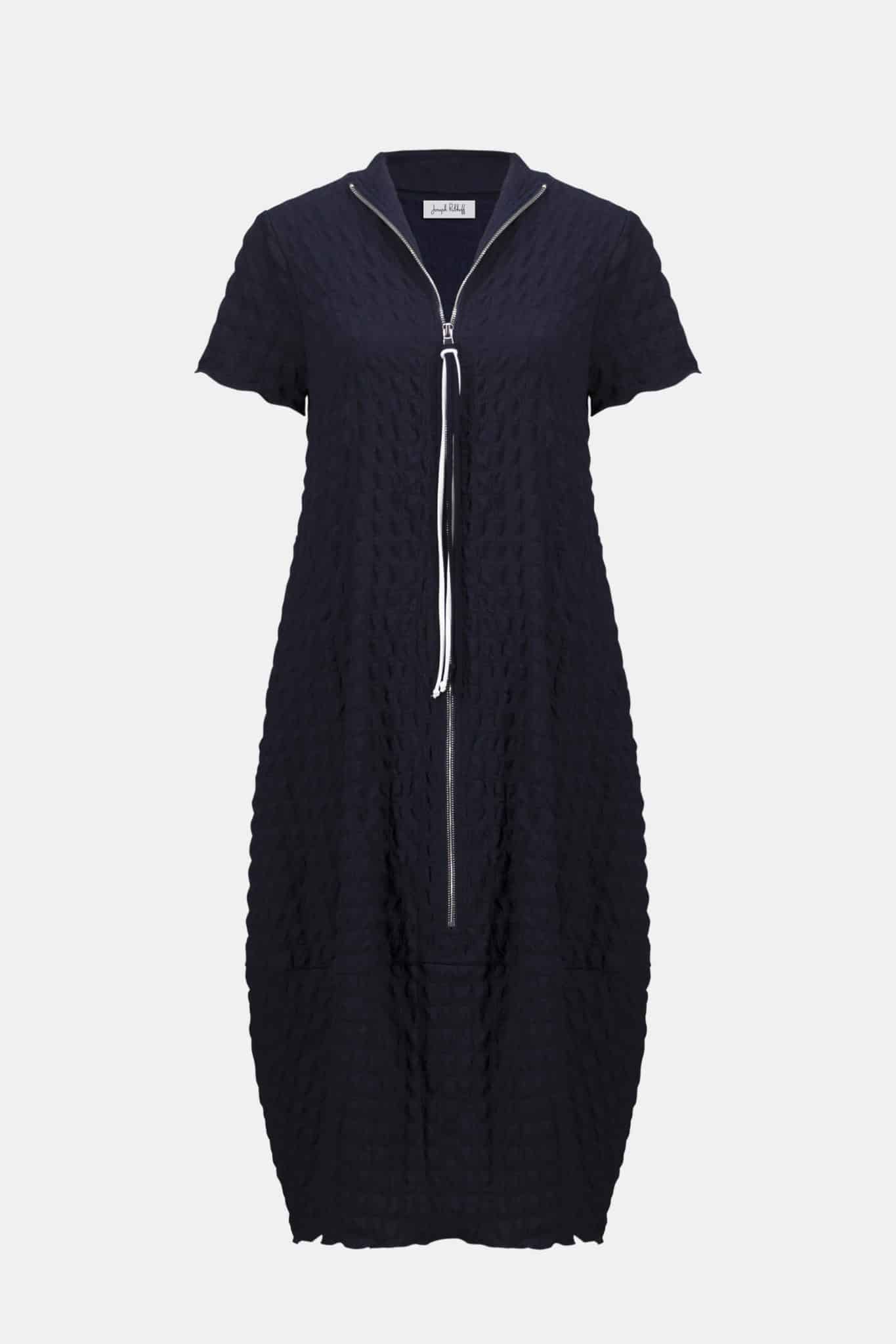 Joseph Ribkoff Cocoon Dress With Front Zipper