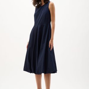 Joseph Ribkoff Woven Parachute A-Line Dress With Bubble Skirt