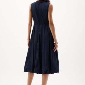 Joseph Ribkoff Woven Parachute A-Line Dress With Bubble Skirt