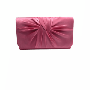 Failsworth Satin Clutch in Melon