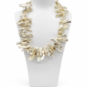 Love Rocks Chunky Shell Statement Necklace