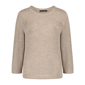 Betty Barclay Round Neck Classic Jumper- Beige