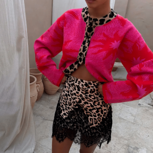 Never Fully Dressed Pink Soleil Cardigan