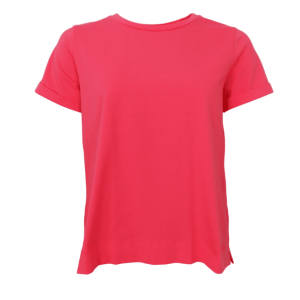 Black Colour May SS tee - Coral