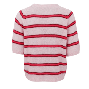 Black Colour Dell ss jumper – Rose Red