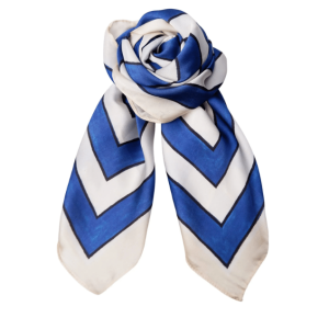 Black Colour Nice mini scarf - Blue