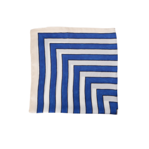 Black Colour Nice mini scarf - Blue