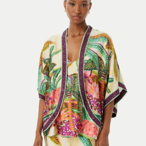 Lola Casademunt Palm tree Kimono
