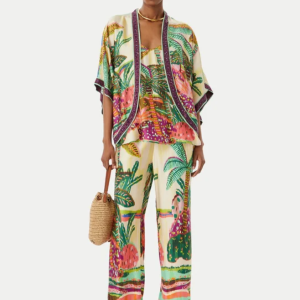 Lola Casademunt Palm Tree Pants