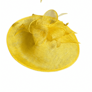 Failsworth Mimosa Wide Brim Disc Fascinator