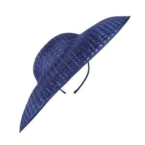 Boardmans "Marissa" Navy Sinamay Disc Fascinator
