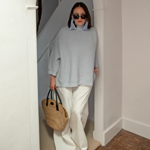 Chalk VICKI JUMPER Marl Sky