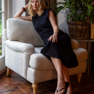Chalk Pippa Dress | Black