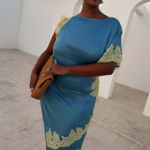 Never Fully Dressed Blue and Lemon Kira Top