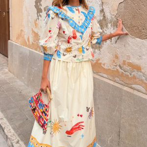 Never Fully Dressed CELESTIAL TALIA SKIRT