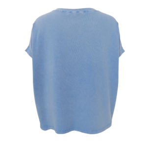 Black Colour Zelda vintage tee - Lt. Blue