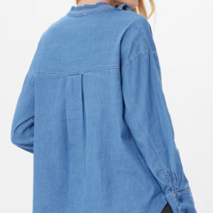 Suzy D DENIM COTTON SHIRT LIGHT DENIM