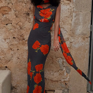 Never Fully Dressed Black Poppy Sophie Dress
