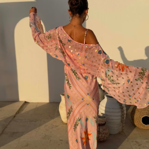 Never Fully Dressed Pink Sun Anais Dress