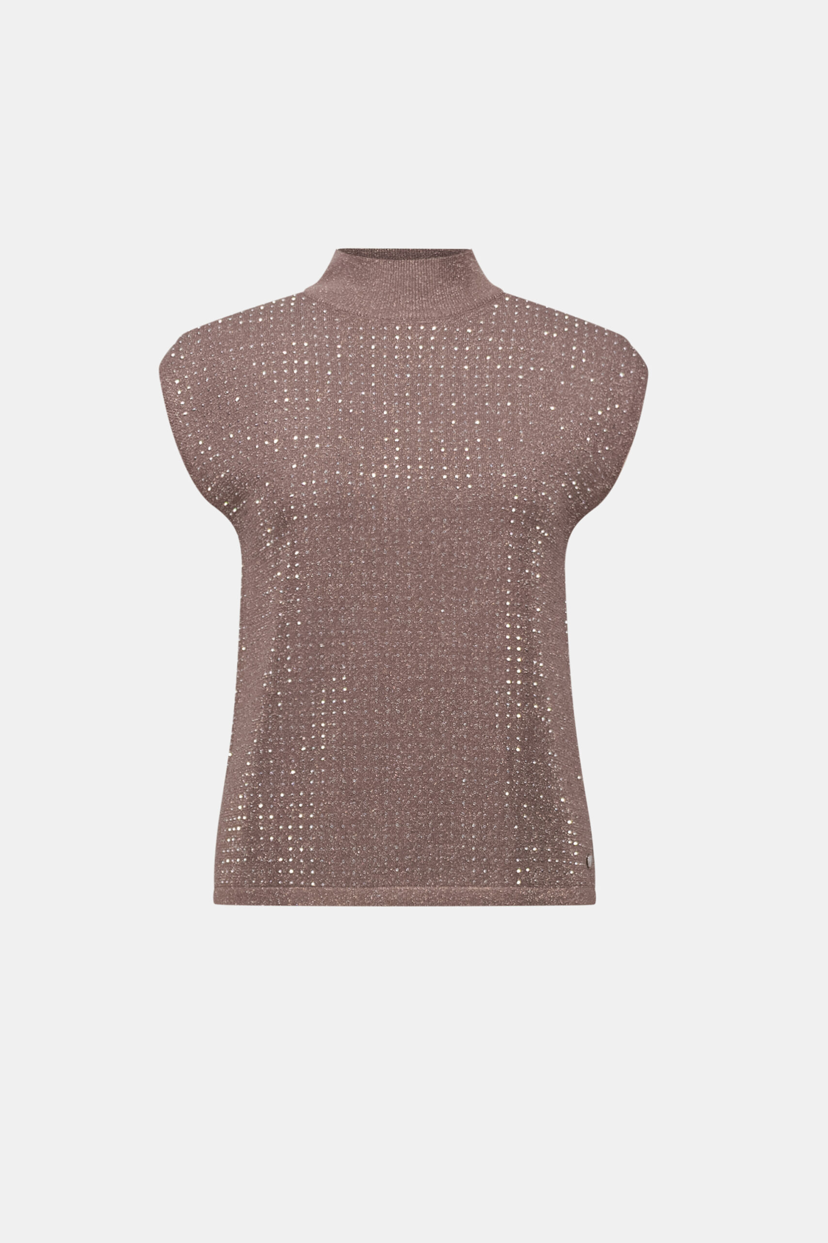 Joseph Ribkoff Knit Sleeveless Pullover with Iron-On Detail
