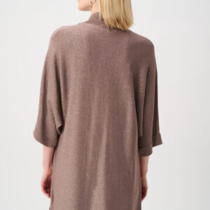 Joseph Ribkoff Sweater Knit Cover-Up with Iron-On Detail